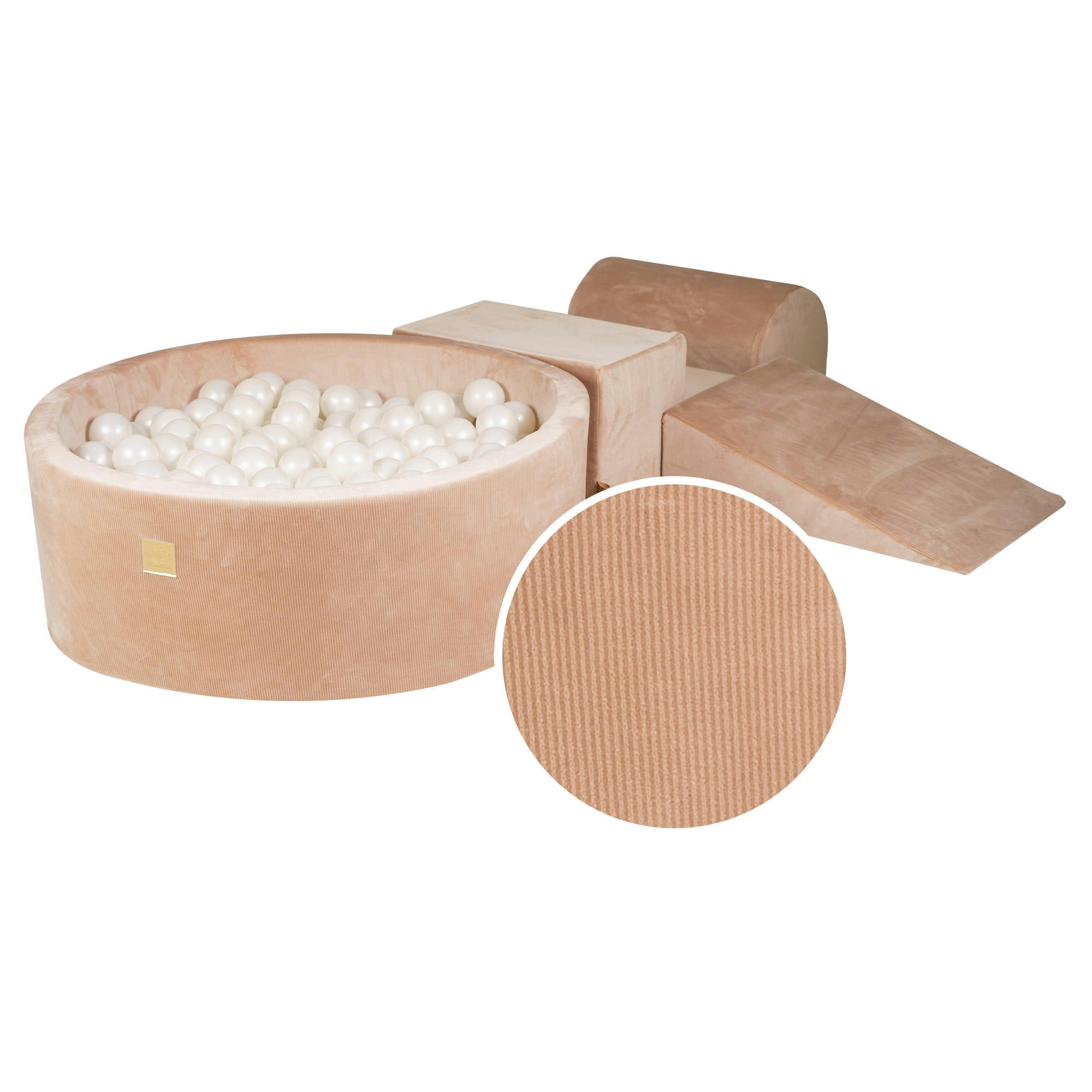 - Aire de jeu Mousse Piscine Balles: Blanc Perle W90