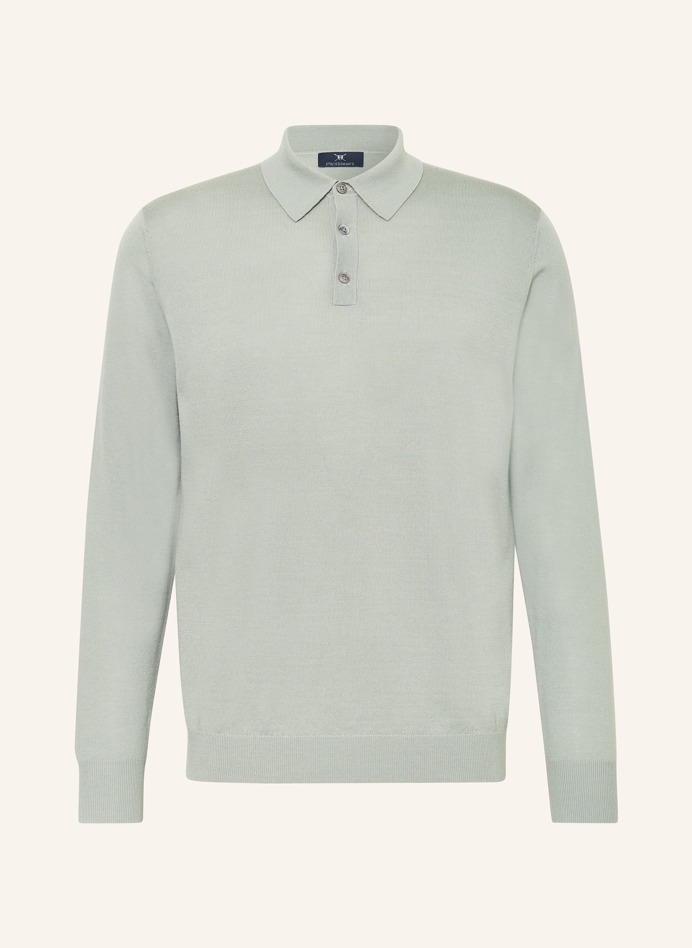 STROKESMAN'S Strick-Poloshirt
