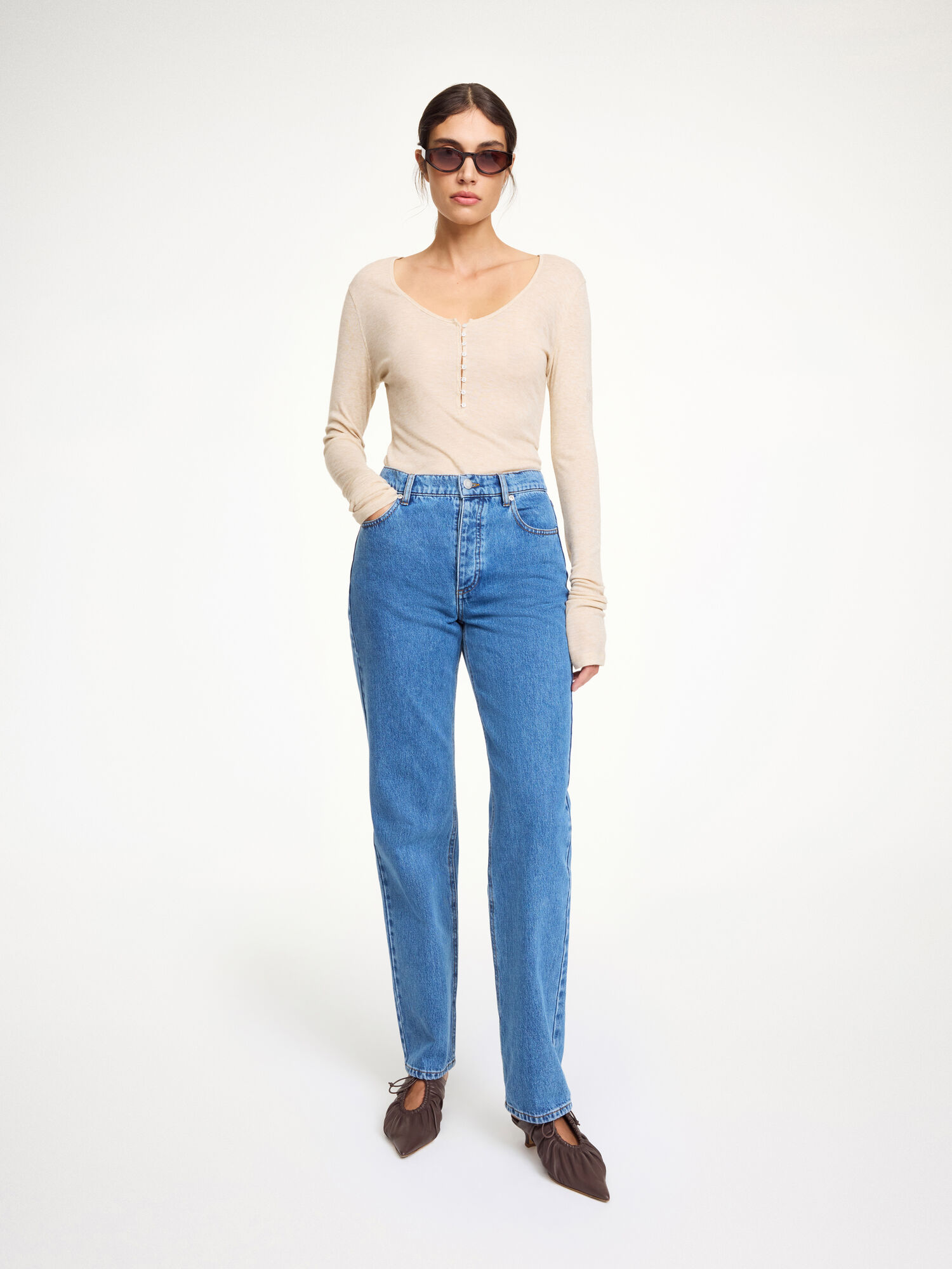 Chicago jeans i økologisk bomuld