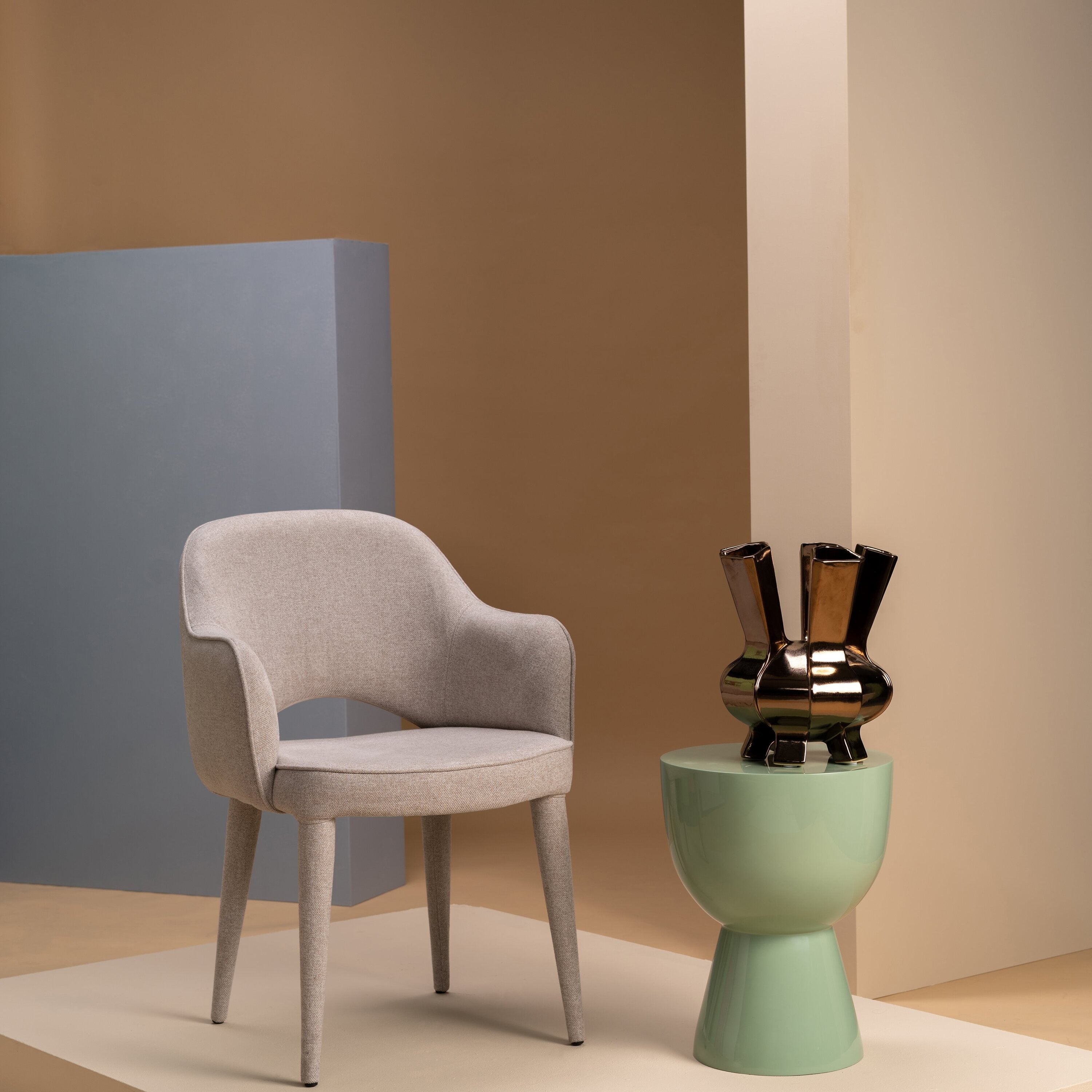 POLSPOTTEN Tip Tap Bijzettafel - Olijfgroen