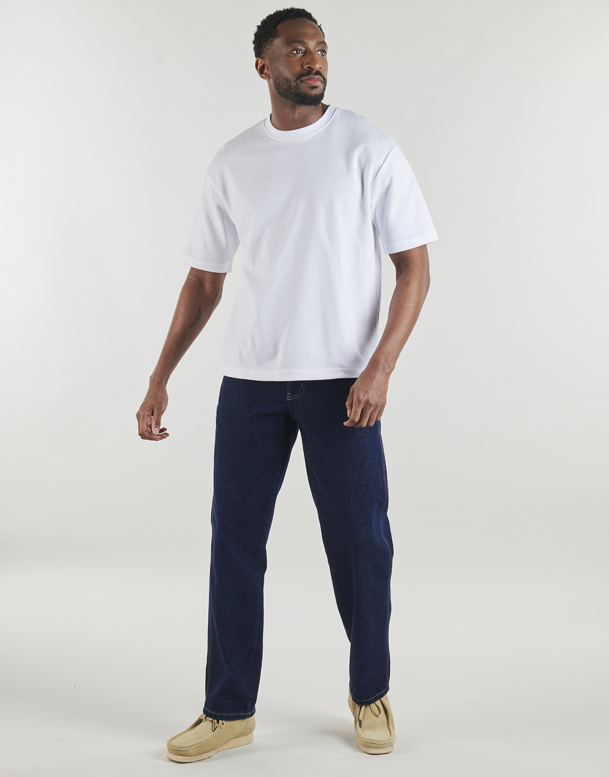Dickies - 983 REGULAR STRAIGHT JEANS RINSED - Denim