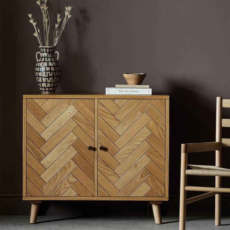 Habitat Afram 2 Door Sideboard - Natural