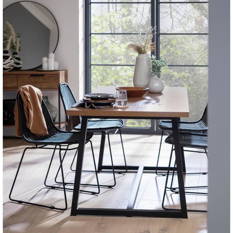 Habitat Nomad 160cm Dining Table - Natural