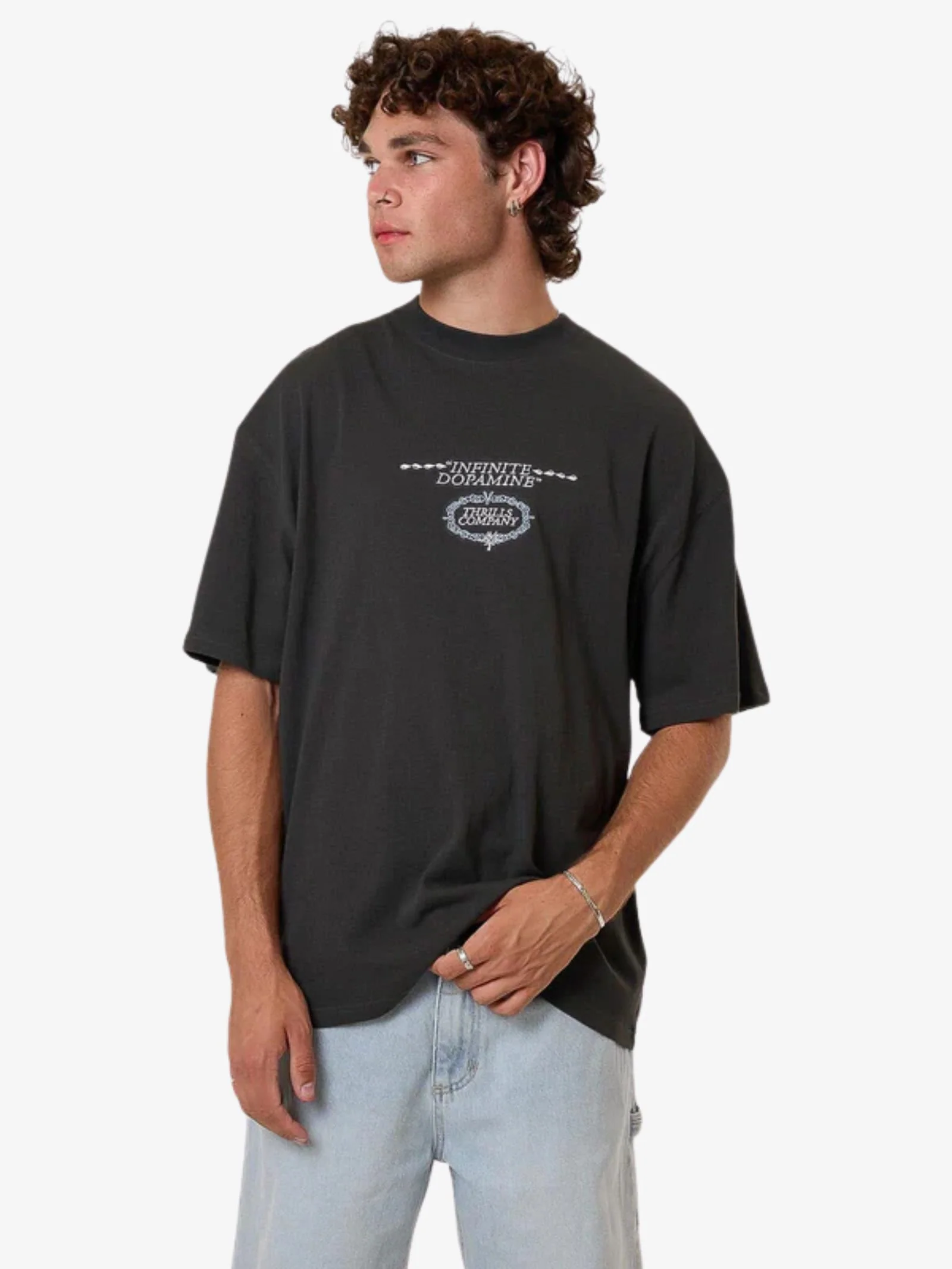 Infinite Dopamine Box Fit Oversize Tee
