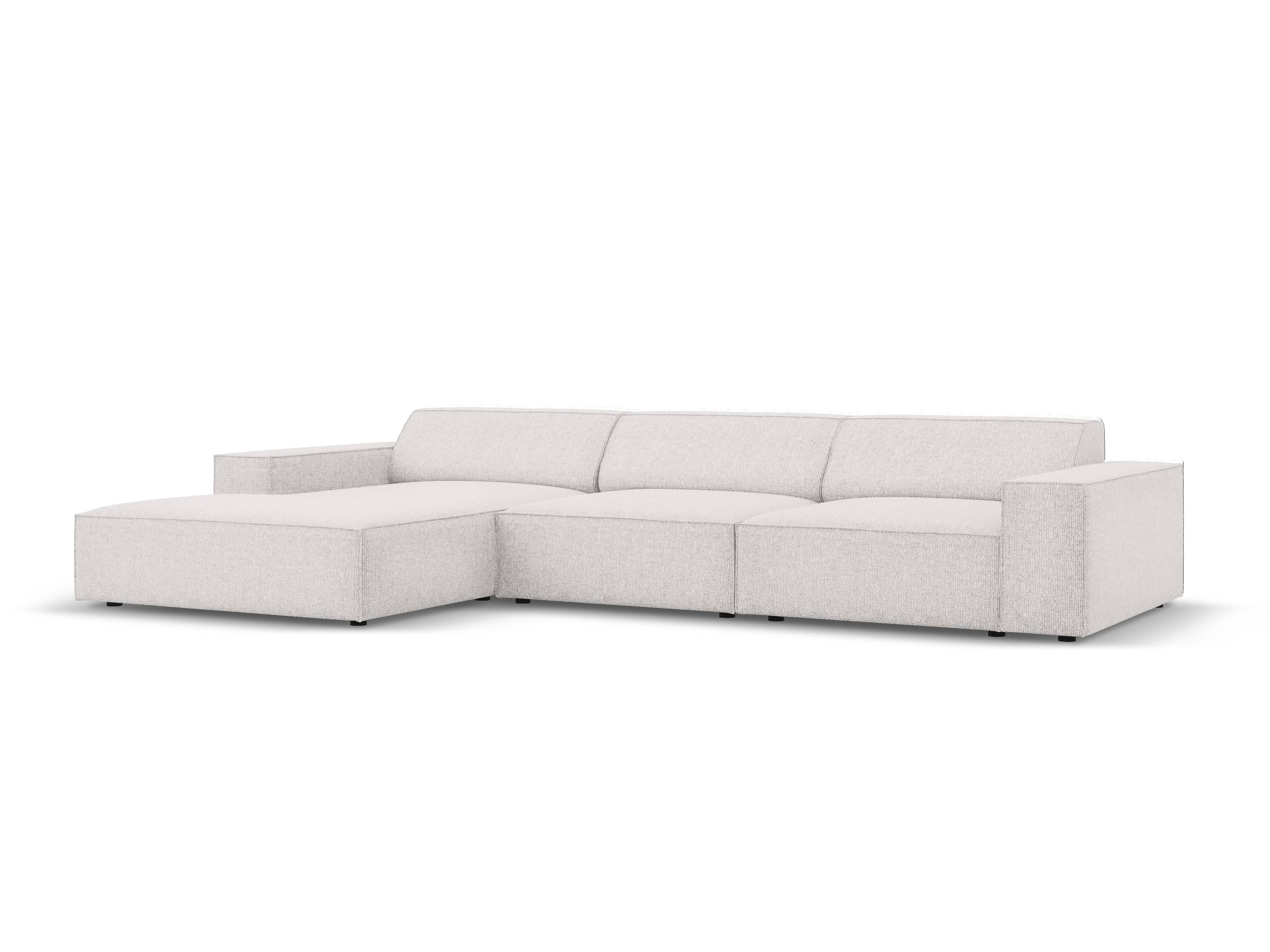 4-zitshoekbank Jodie links chenille