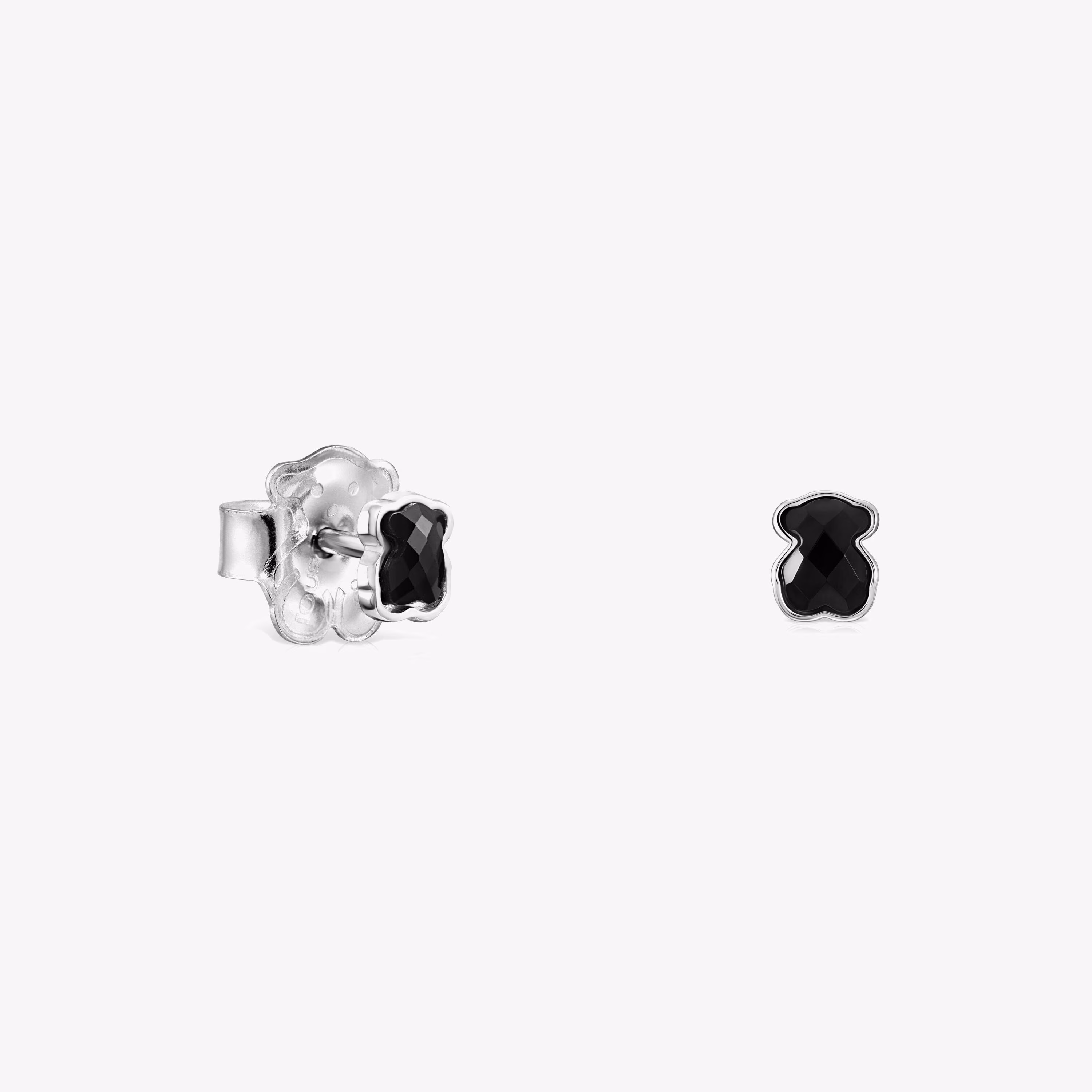 Pendientes de plata con ónix TOUS Mini Onix