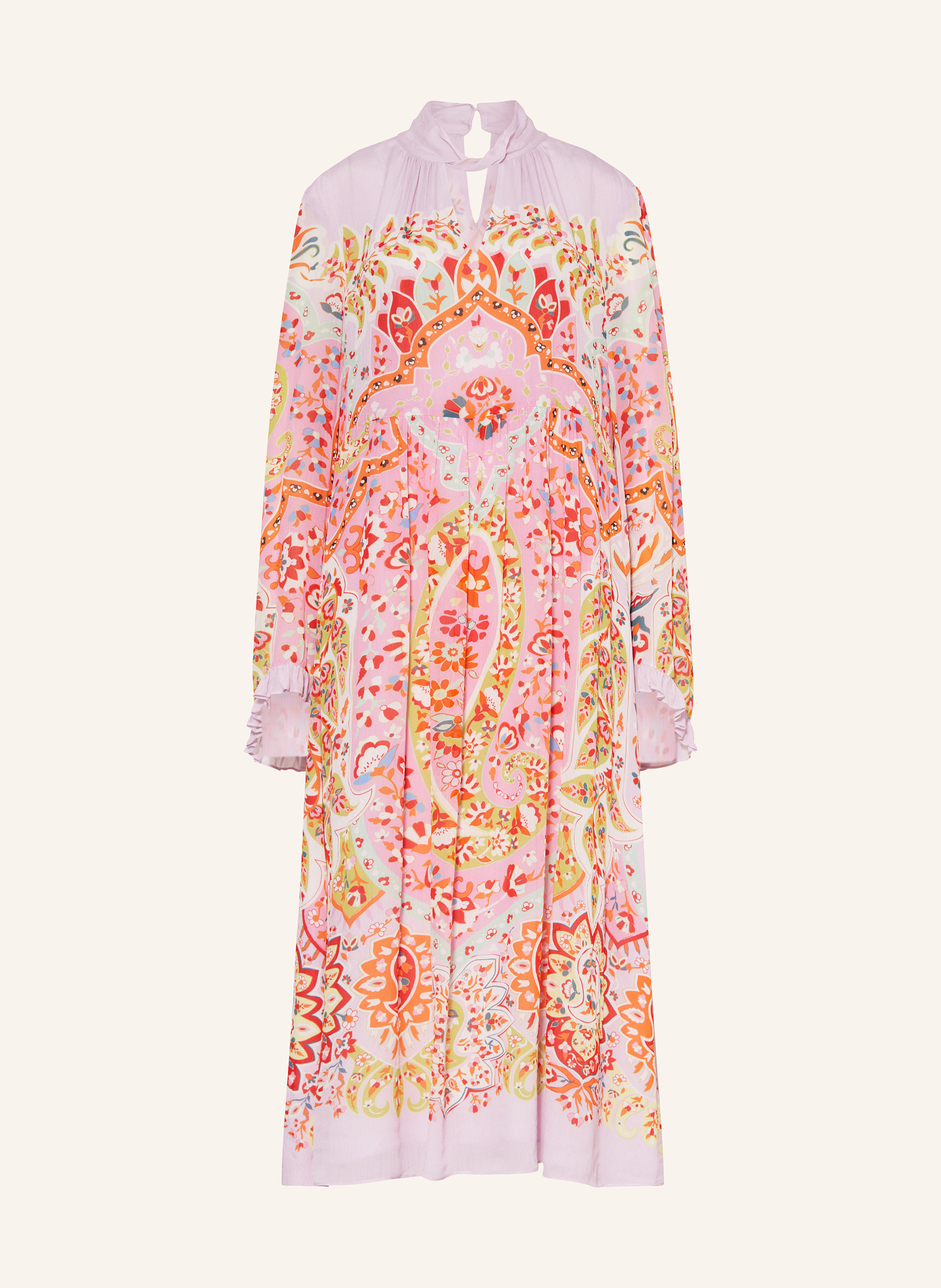 HERZEN'S ANGELEGENHEIT Kleid mit Cut-out und Rüschen