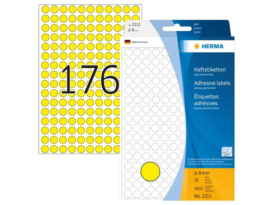 Etiketten Herma