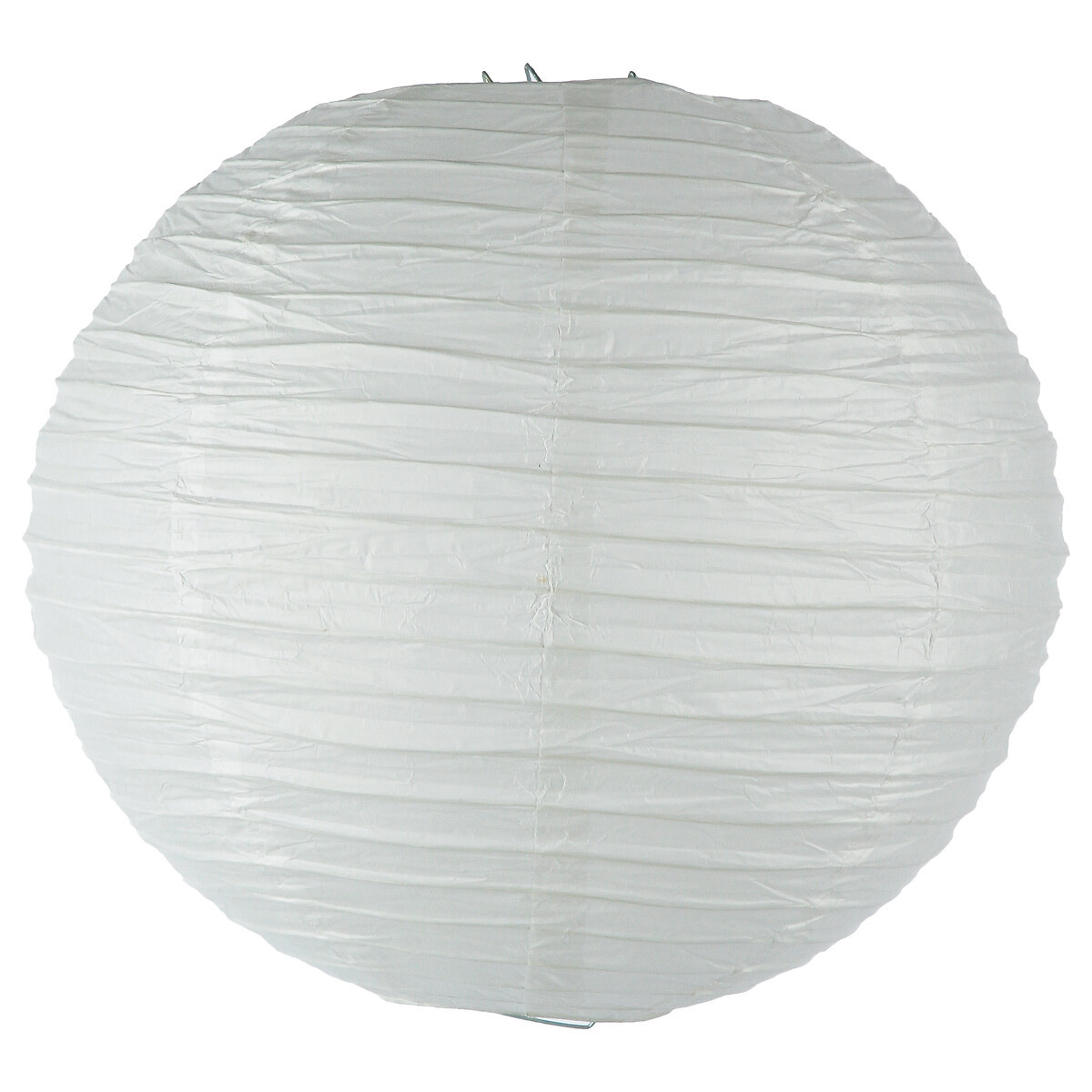 Lampion papierowy biały 35 cm wisząca kula