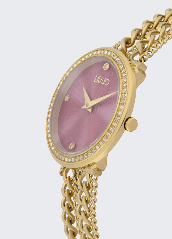 Orologio multifilo in acciaio