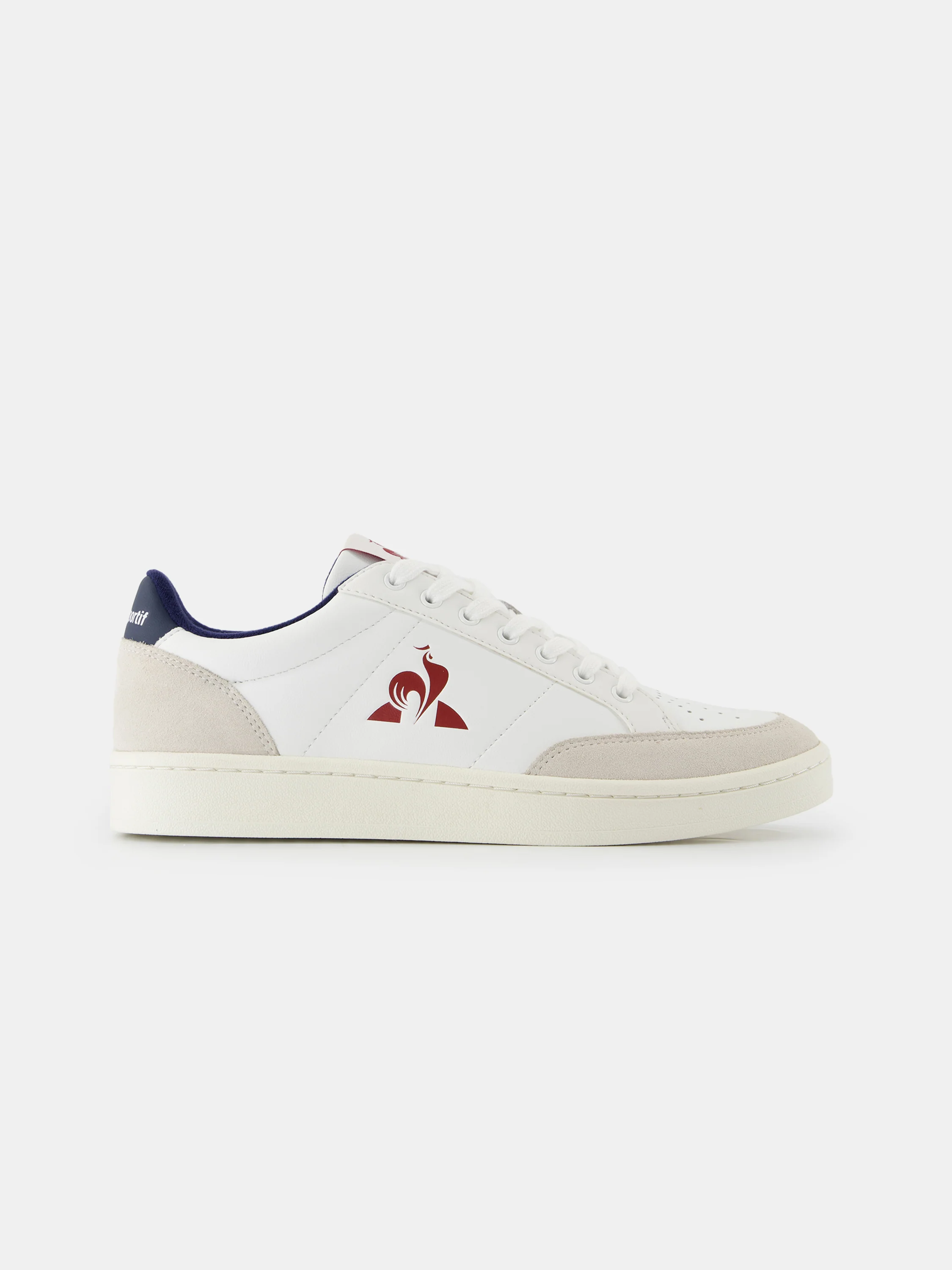 Sneakers de ville en cuir et détails suede Courtnet