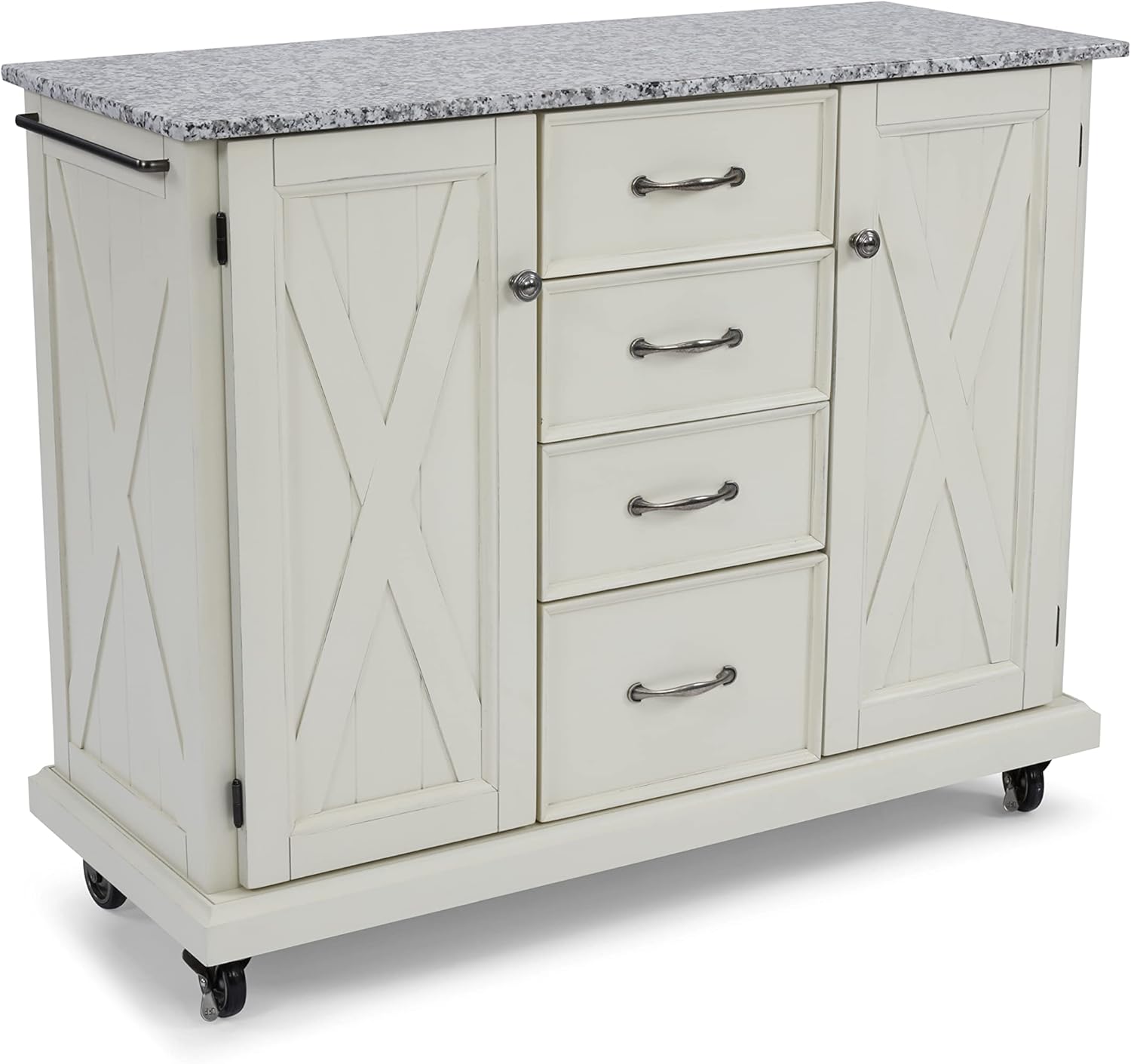 Seaside Lodge Granite Top Kitchen Cart by homestyles