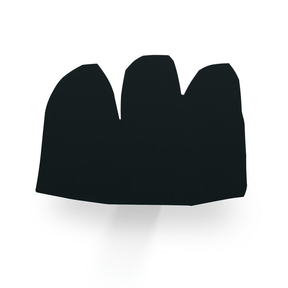 ENRI - Patère noire H14,8cm