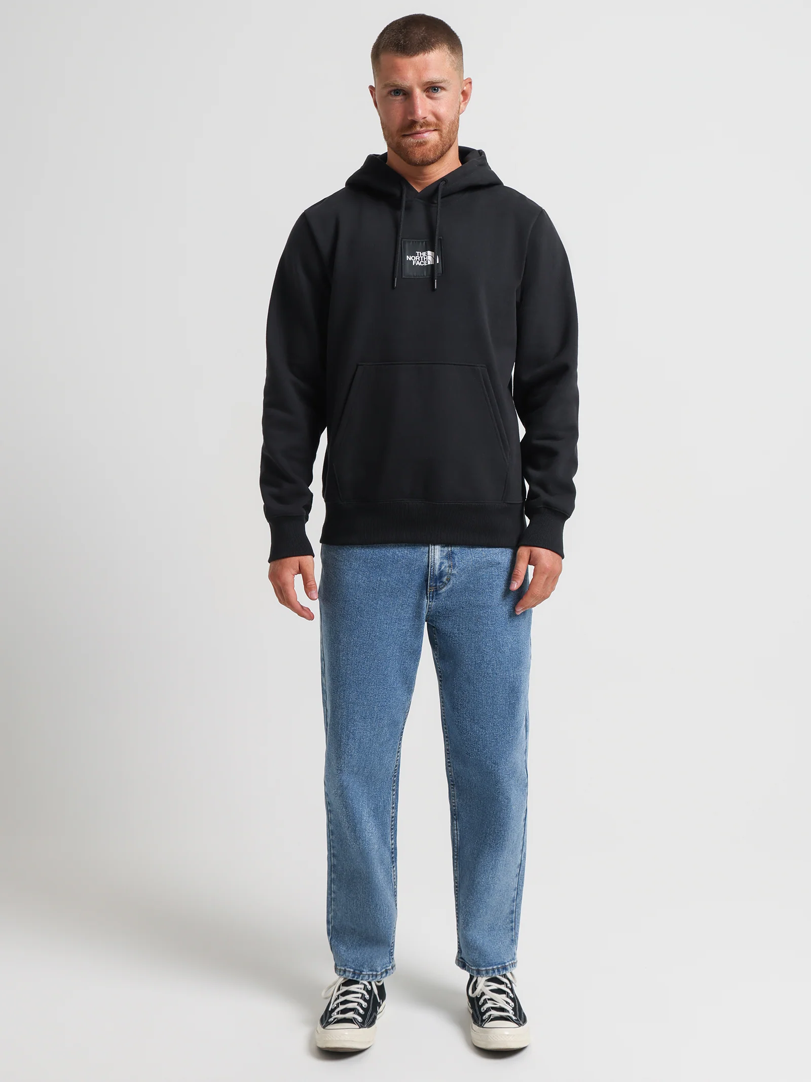 Mens Heavyweight Box Pullover Hoodie