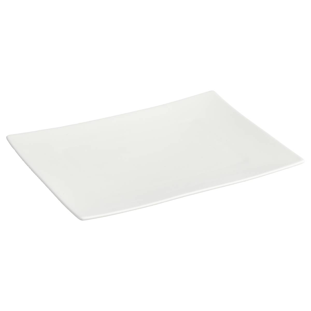 Set of 6 "Tokyo" dessert plates 21.6x16.3 cm, White