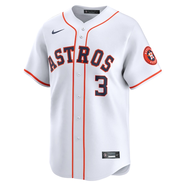 Jeremy Peña Houston Astros Nike Home Limited Player Jersey - White