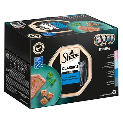 Sheba Varieties Multipack 12 x 85g