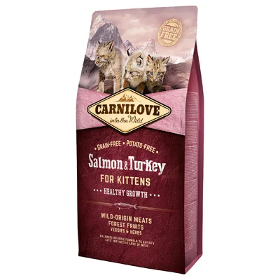 Carnilove Salmon & Turkey for Kittens Healthy Growth