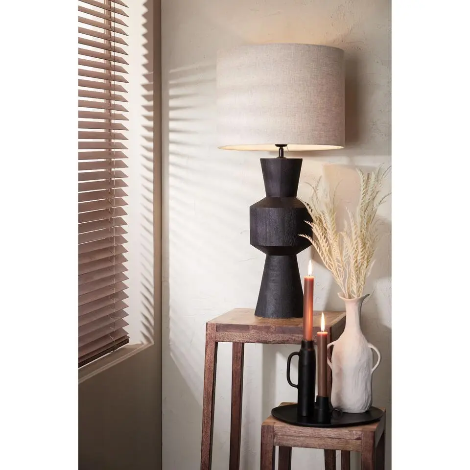 Lampenkap cilinder LIVIGNO - 40-40-30cm - naturel