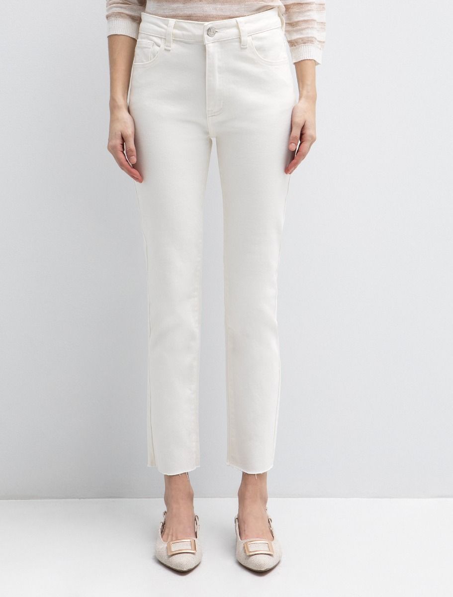 Mid rise τζιν skinny