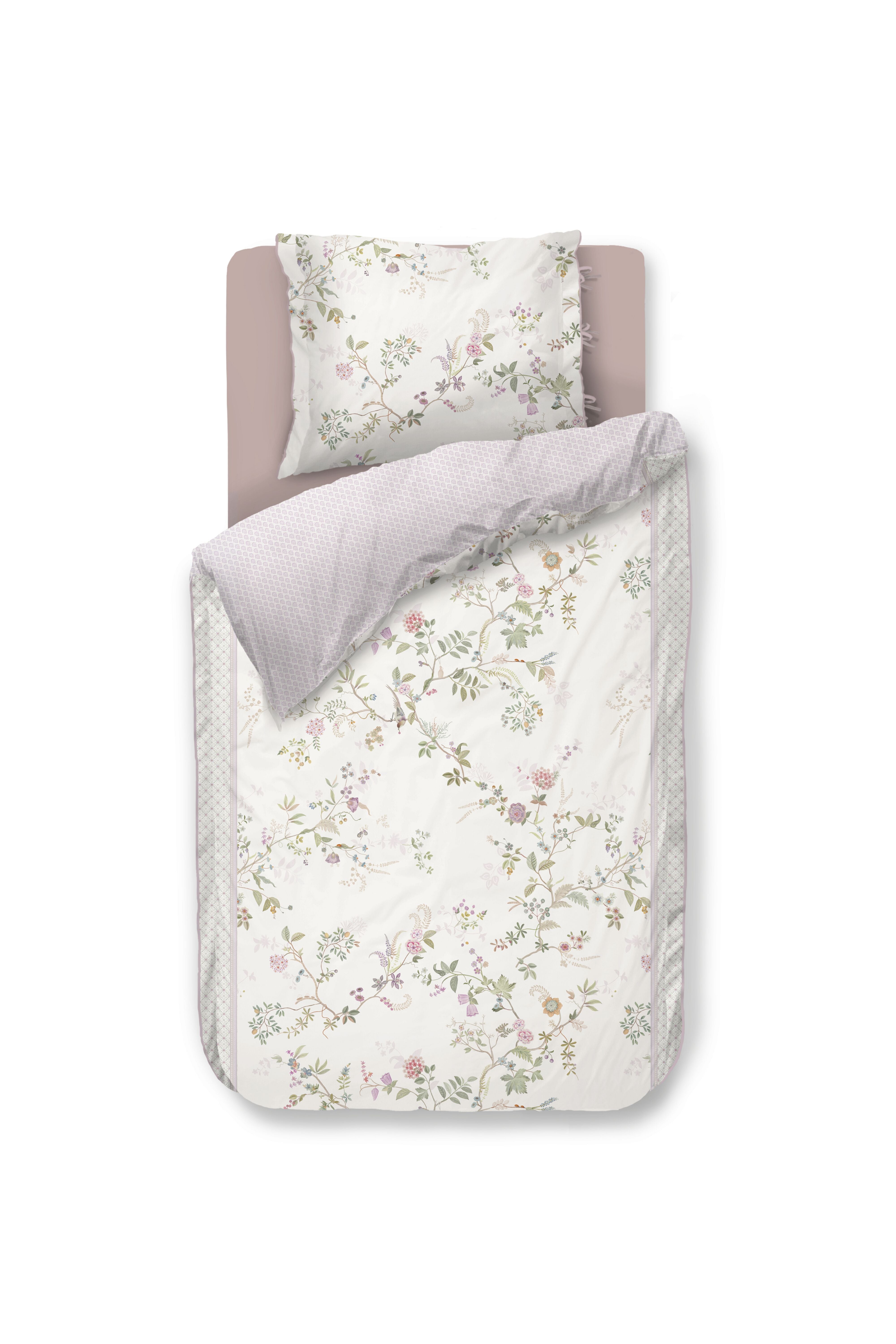 Pip Studio Bustani - 140 x 200/220 cm - Wit