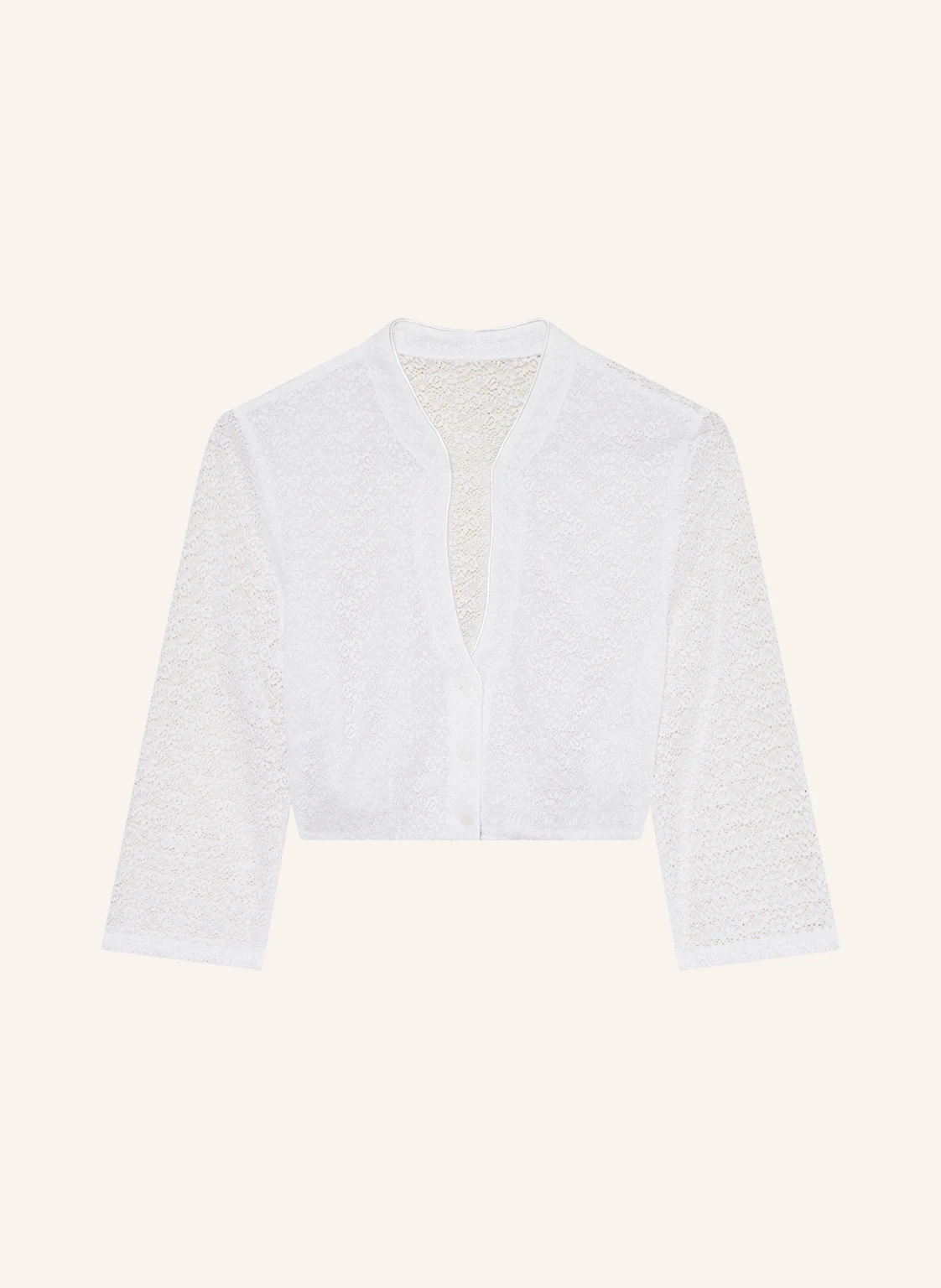 WALDORFF Dirndlbluse YARA aus Spitze mit 3/4-Arm