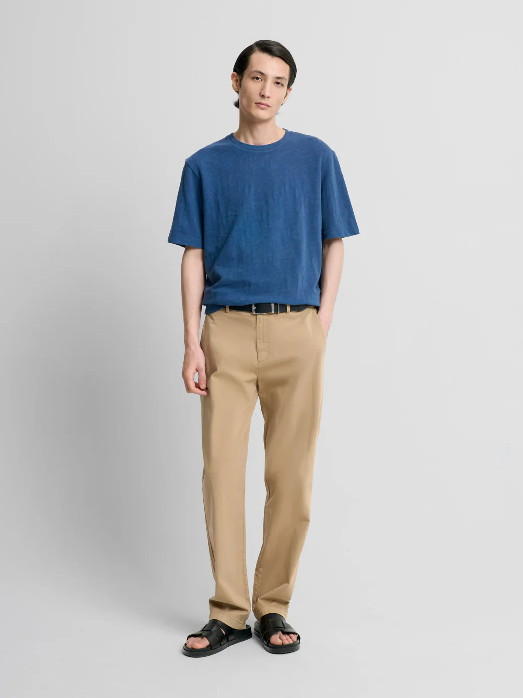 Chino regular stretch taille élastiquée