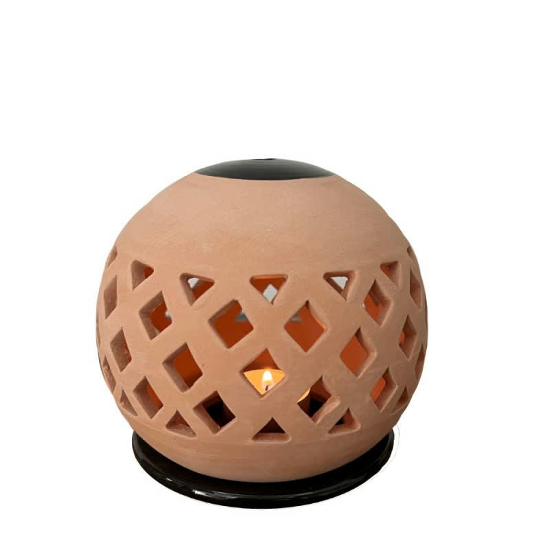 TERRE CUITE - PHOTOPHORE YAZO