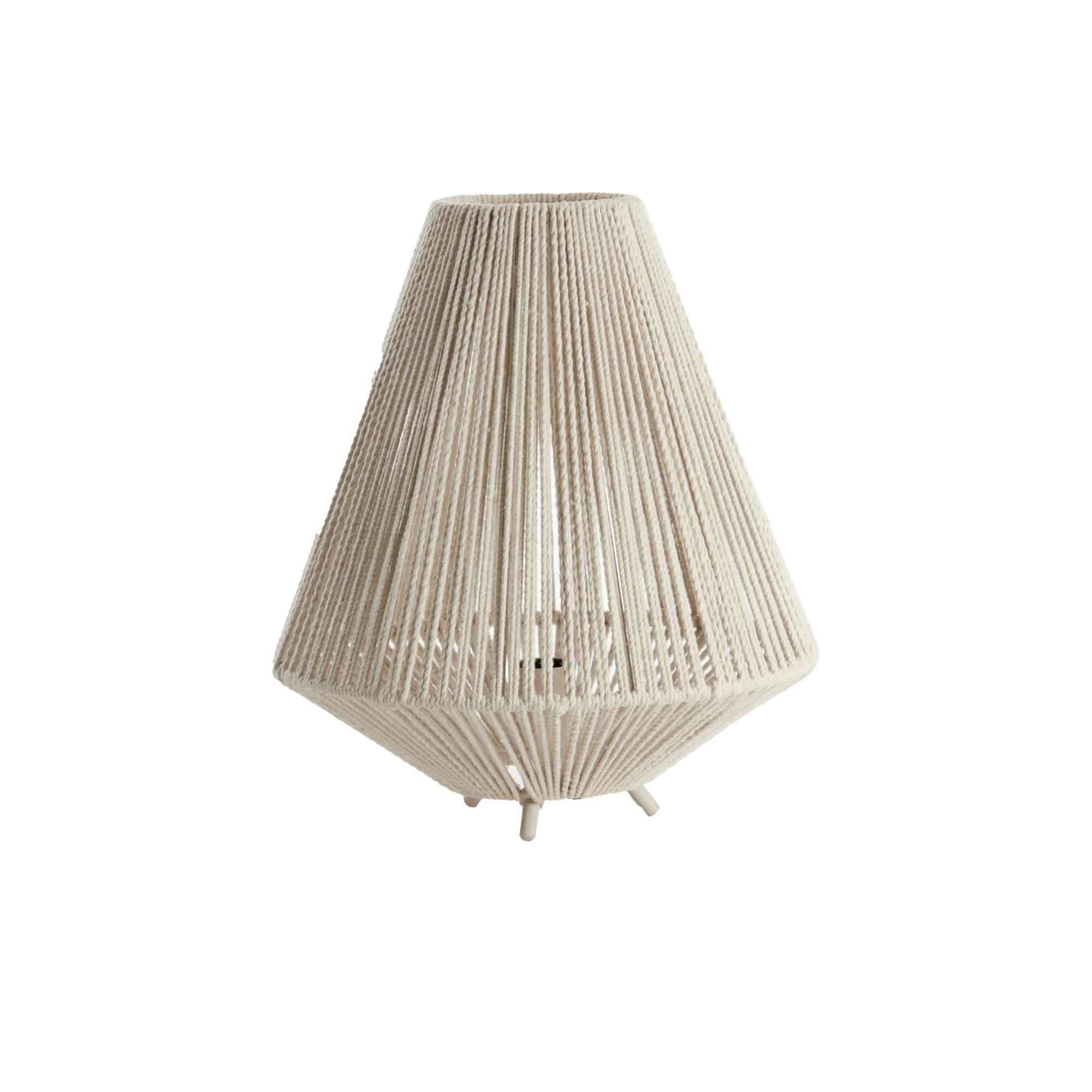 Light & Living tafellamp FELIDA - wit - Ø35cm