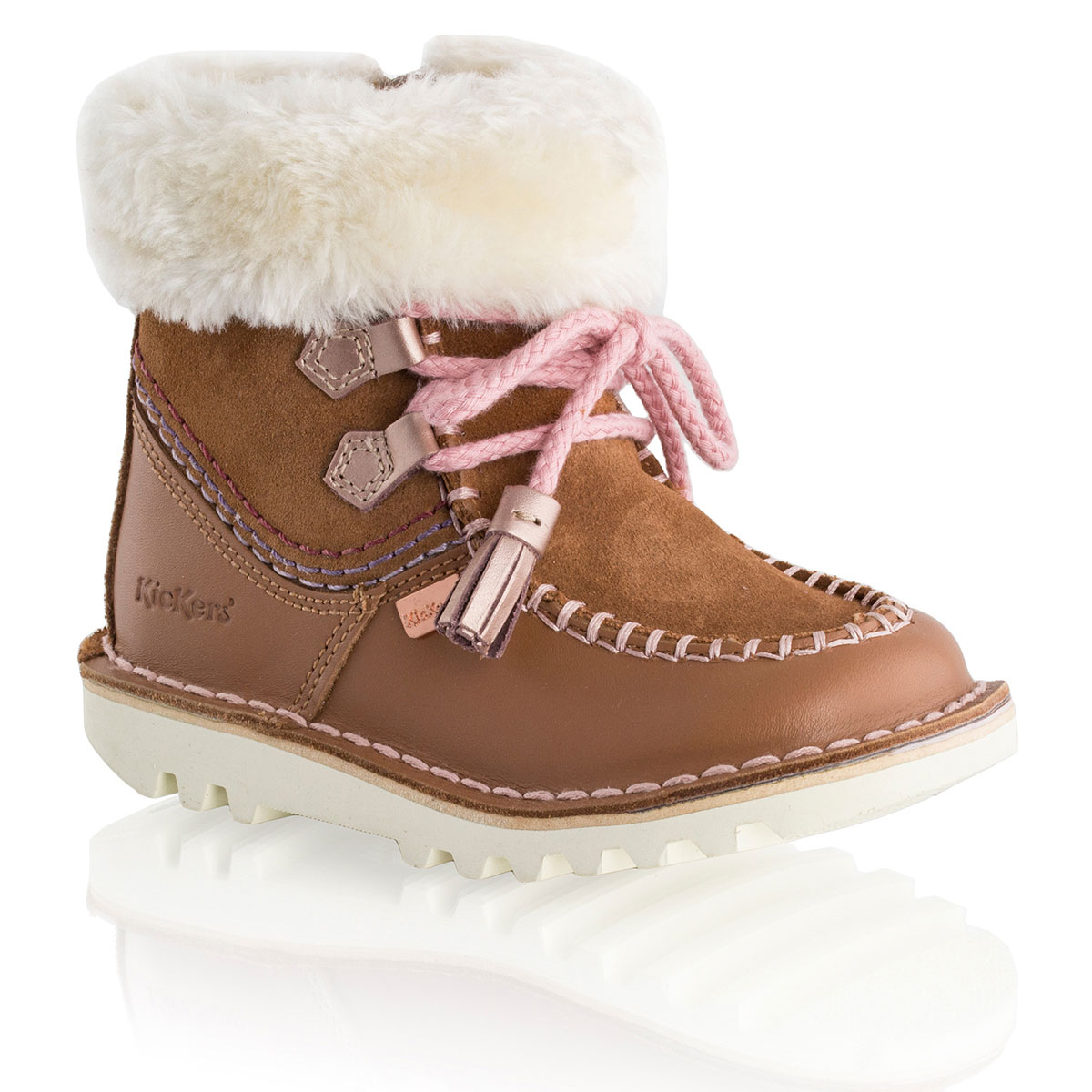 Russell & Bromley KICK FUR Faux Fur Lined Boot