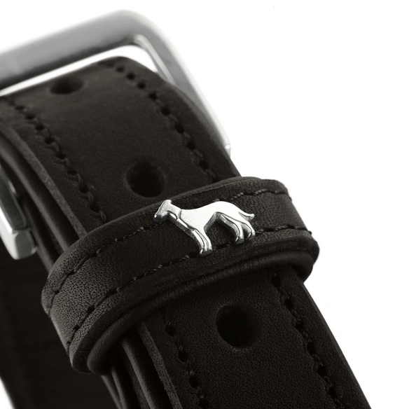 Halsband, Gr. M, schwarz