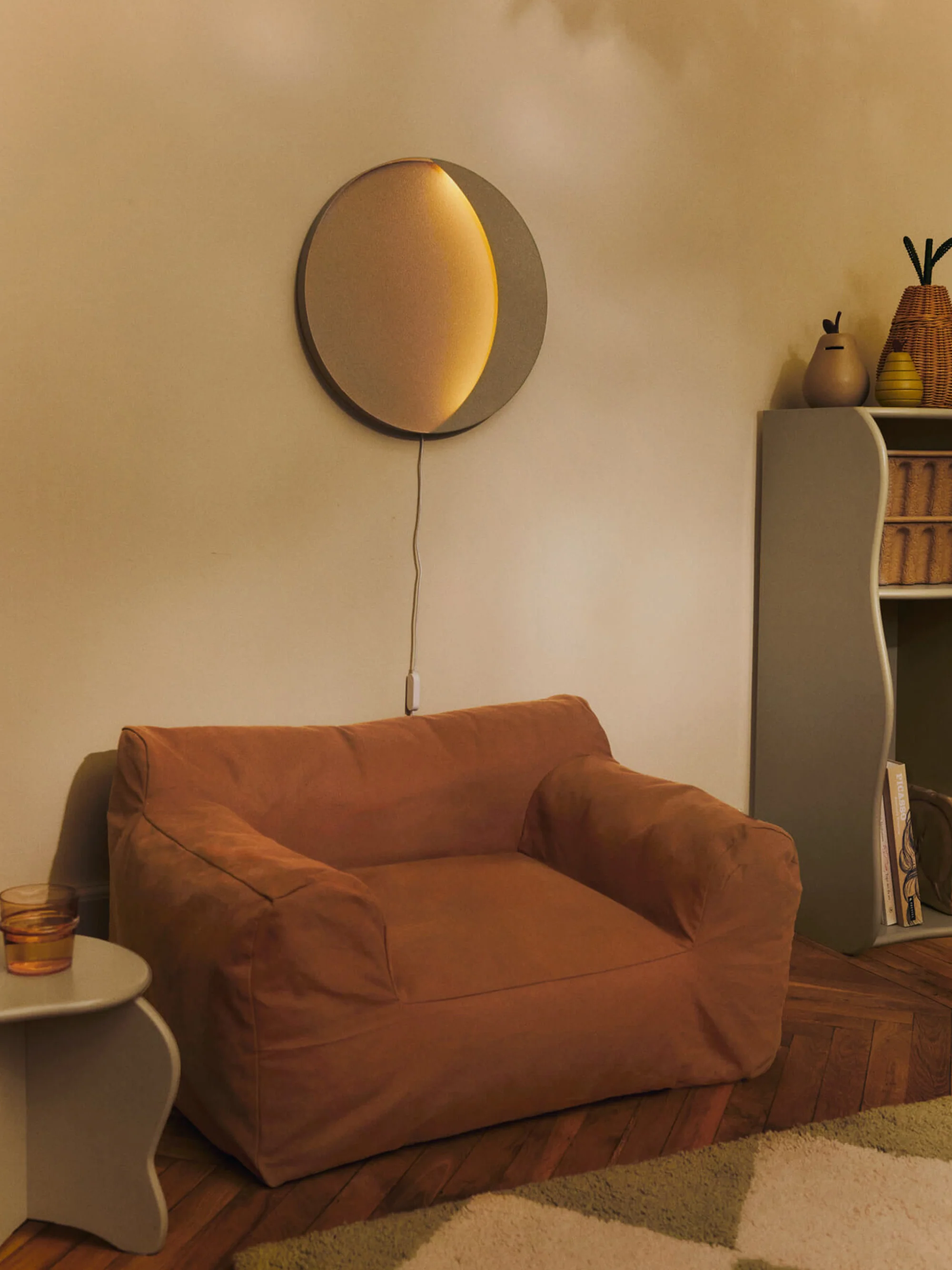 Kinder-Sofa Billow aus Baumwolle