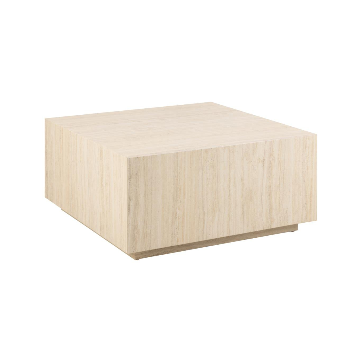 Rebellenclub Salontafel Gubbio - 90 x 90 cm - Beige