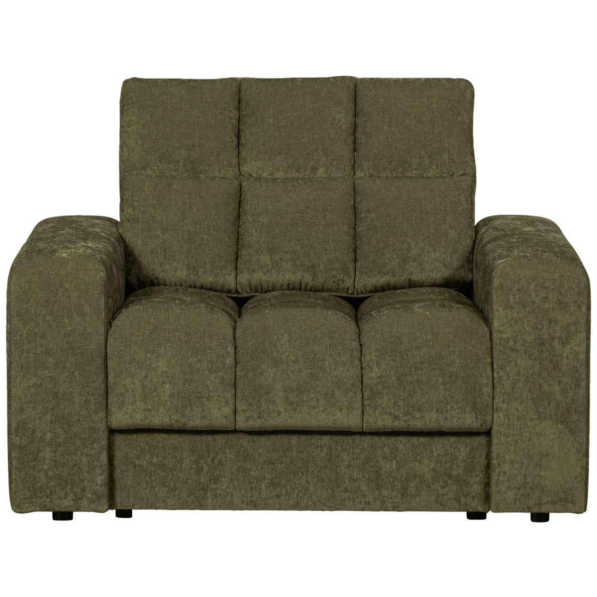 WOOOD fauteuil Second Date - Vintage - Groen - 78x103x99