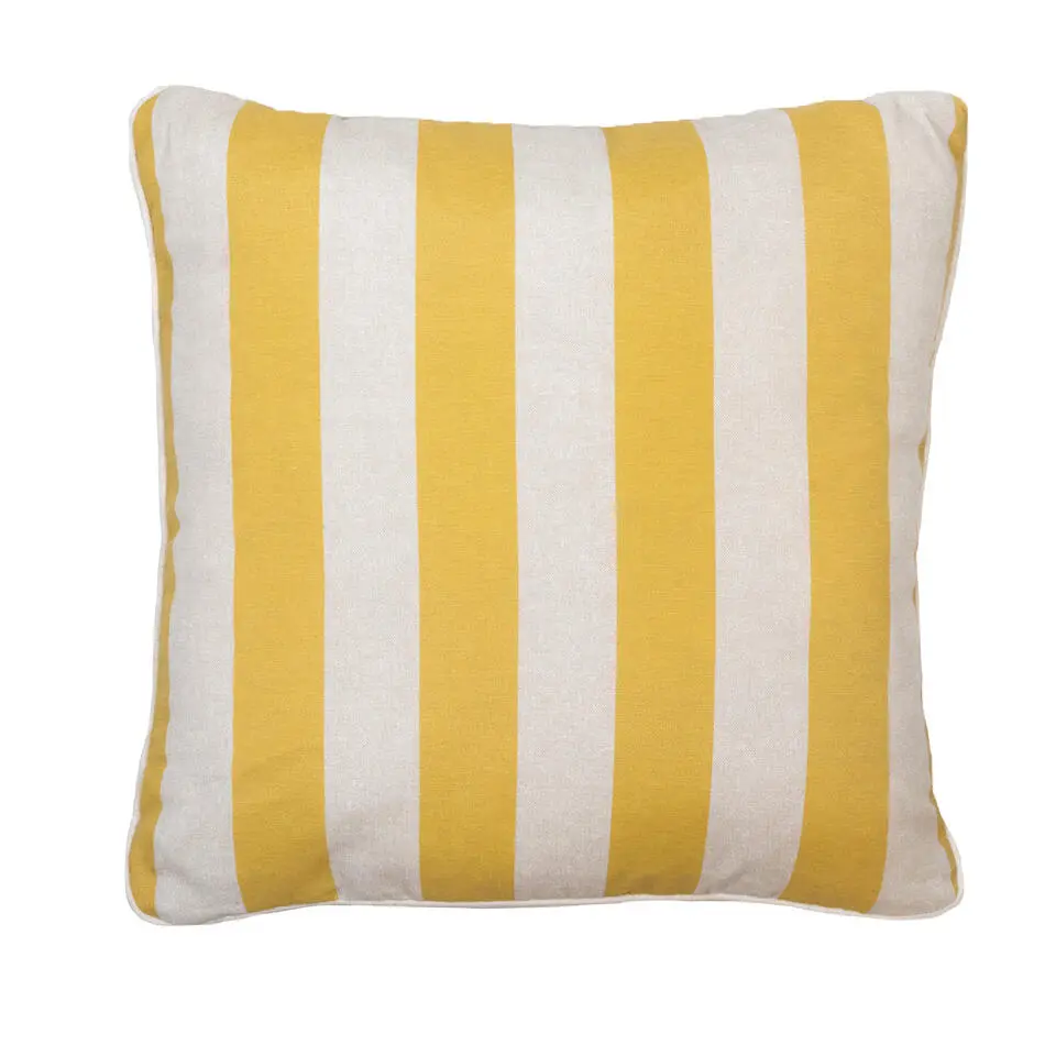 Madison - Sierkussen Amora - Geel - 50x50x10cm - Set van 4