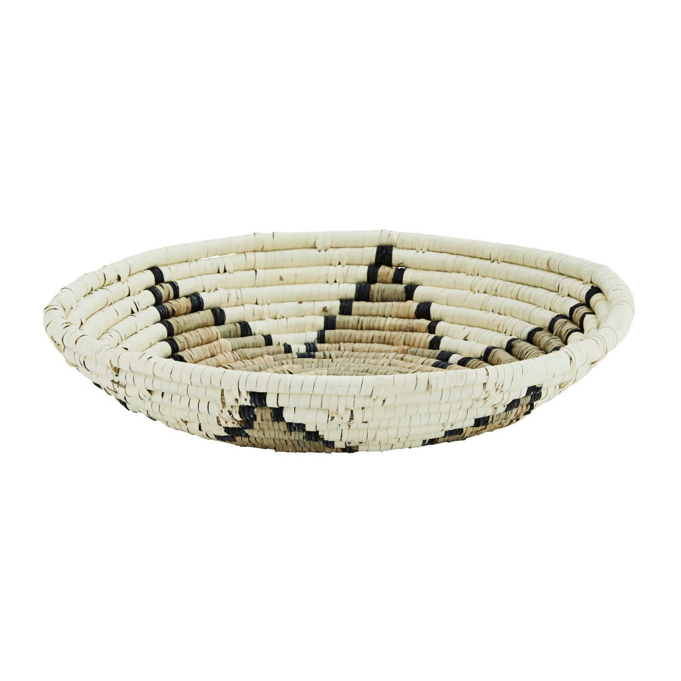 JONC - Corbeille en jonc écru