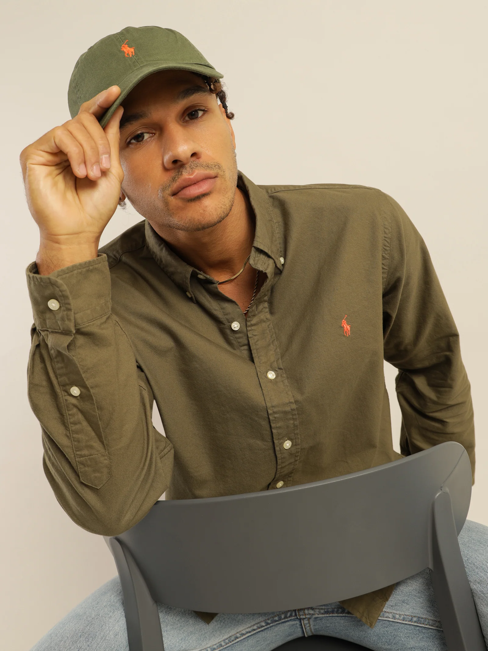40/1 GD Oxford Long Sleeve Shirt