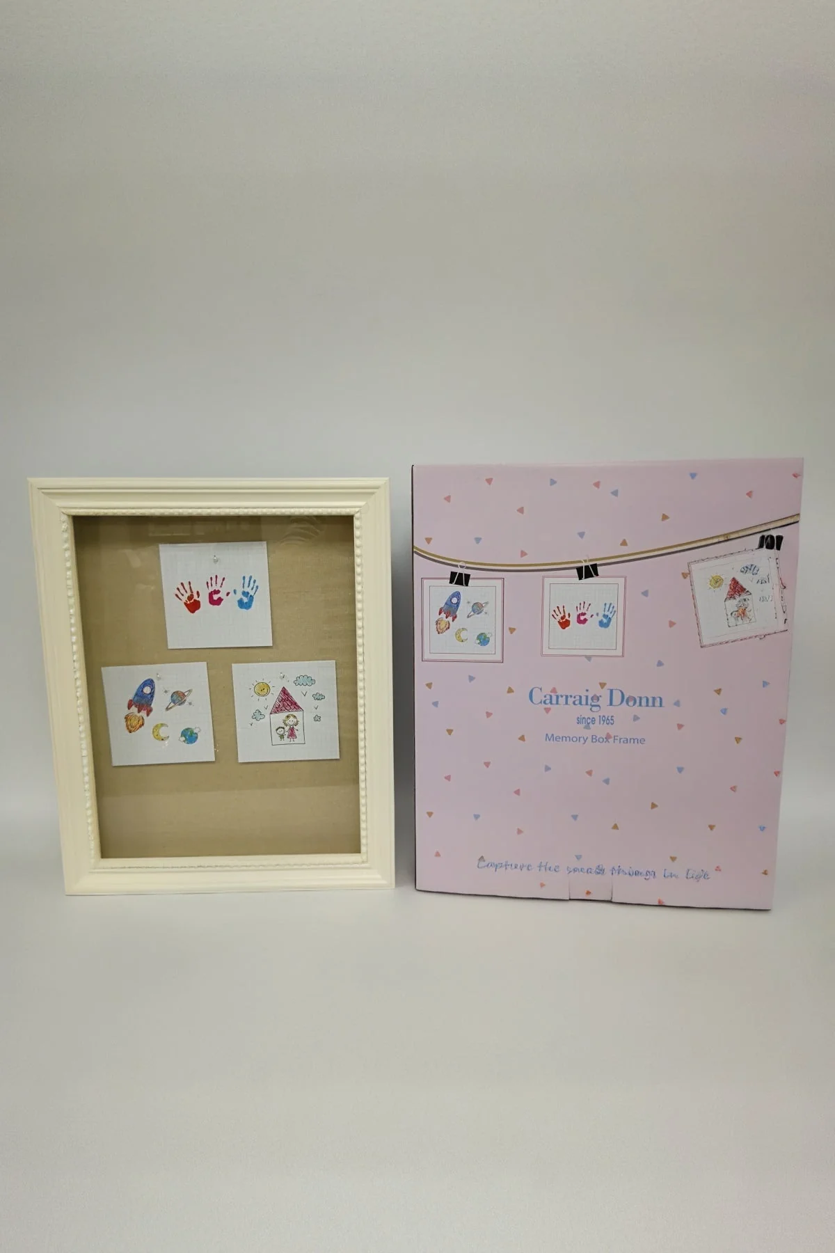 Memory Box Frame with Pin Display