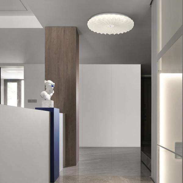 Plafon ZIVORA falisty biały LED 23W 4000K 2202lm IP20 Light Prestige