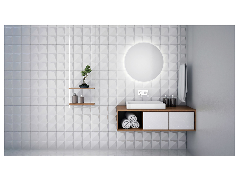 Lustro ścienne łazienkowe Senso LED 70 cm