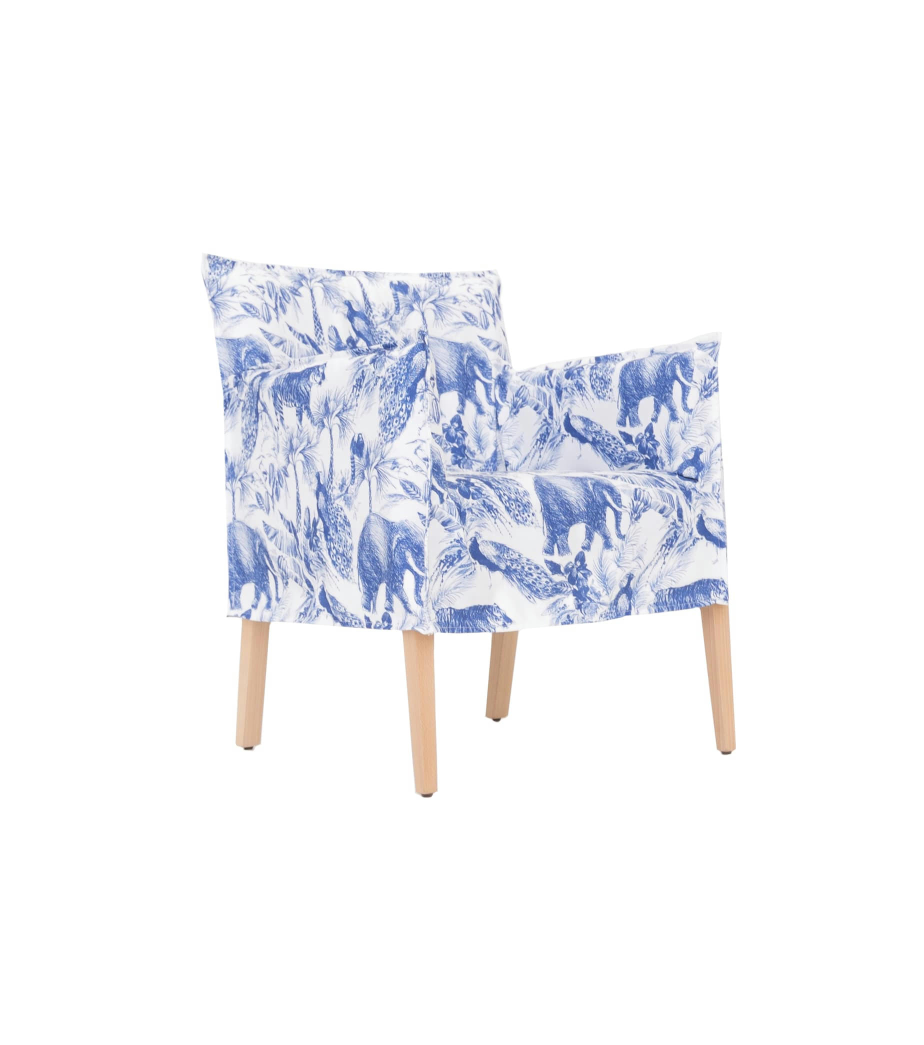 SINTRA - Fauteuil en bois massif d