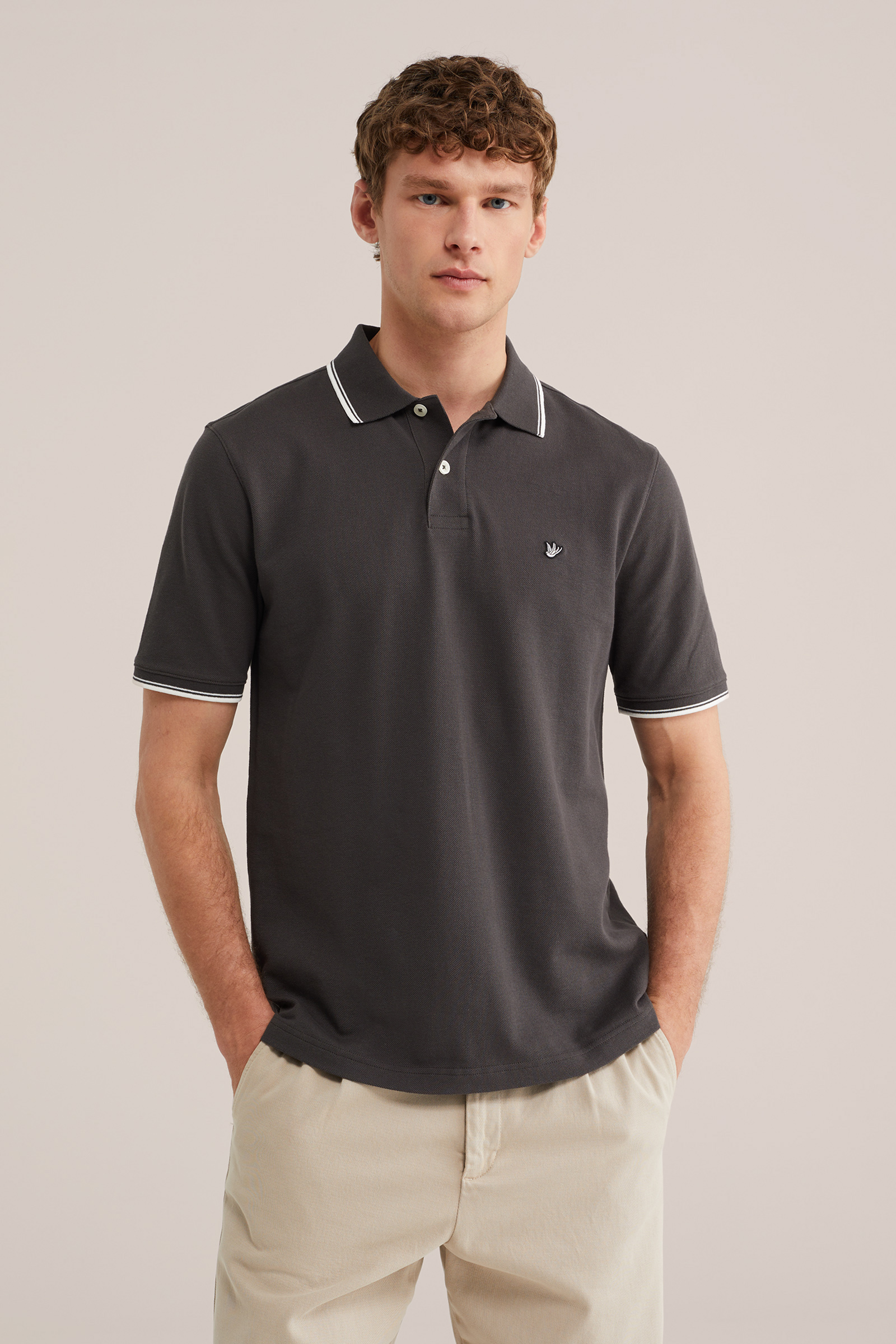 Jongens polo met embroidery