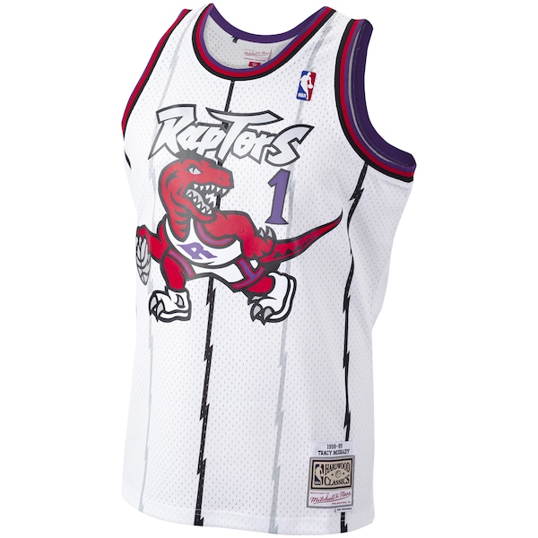 Tracy McGrady Toronto Raptors  1998/99 Hardwood Classics Swingman Jersey - White