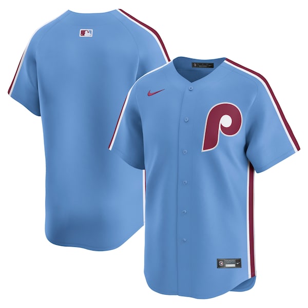 Philadelphia Phillies Nike Alternate Limited Jersey - Light Blue