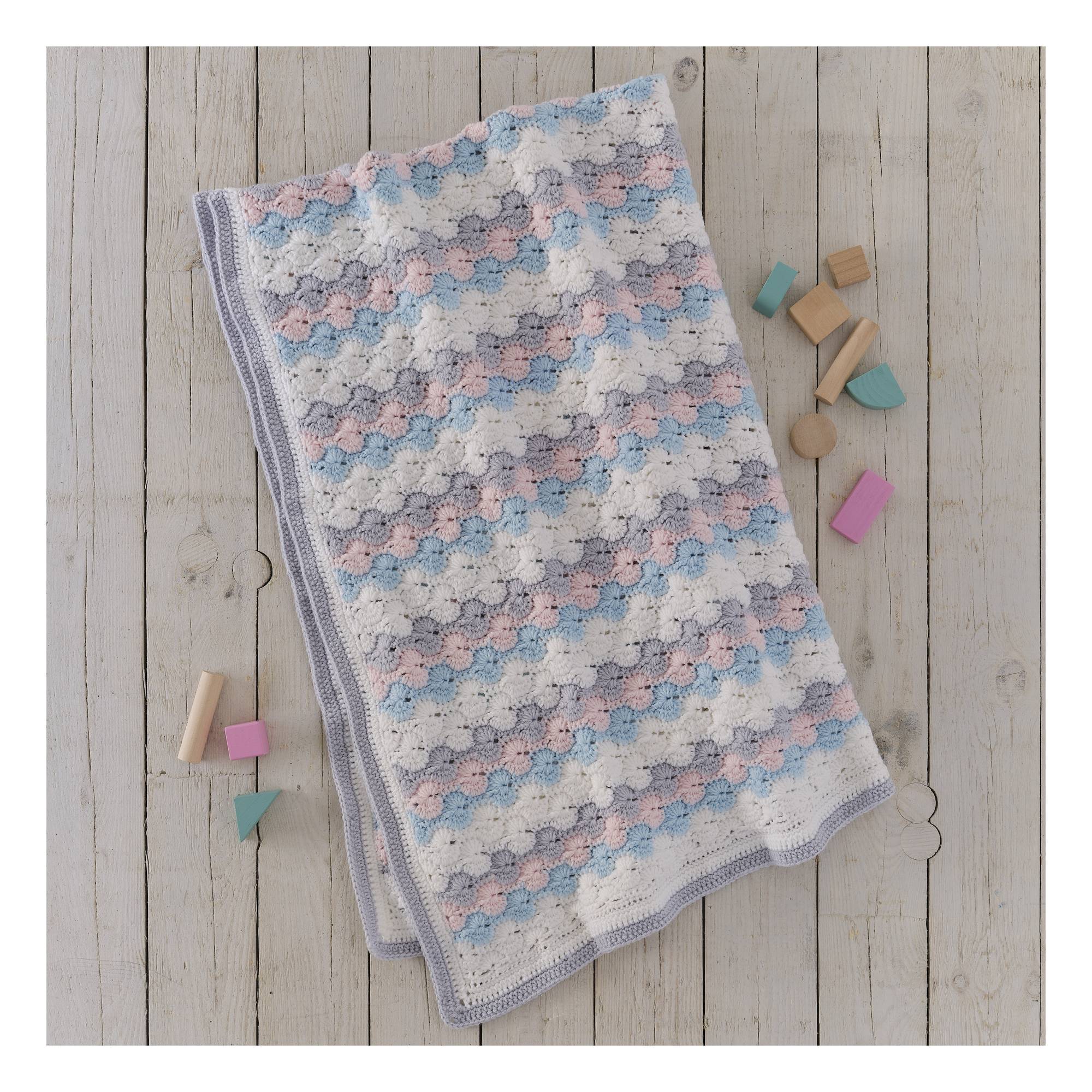 Knitcraft Crochet Catherine Wheel Blanket Digital Pattern 0337