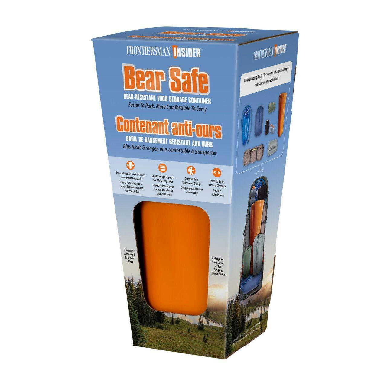 Sabre Frontiersman Waterproof Scent-Proof Hunting Bear-Safe Food Storage Container, 11.8-L