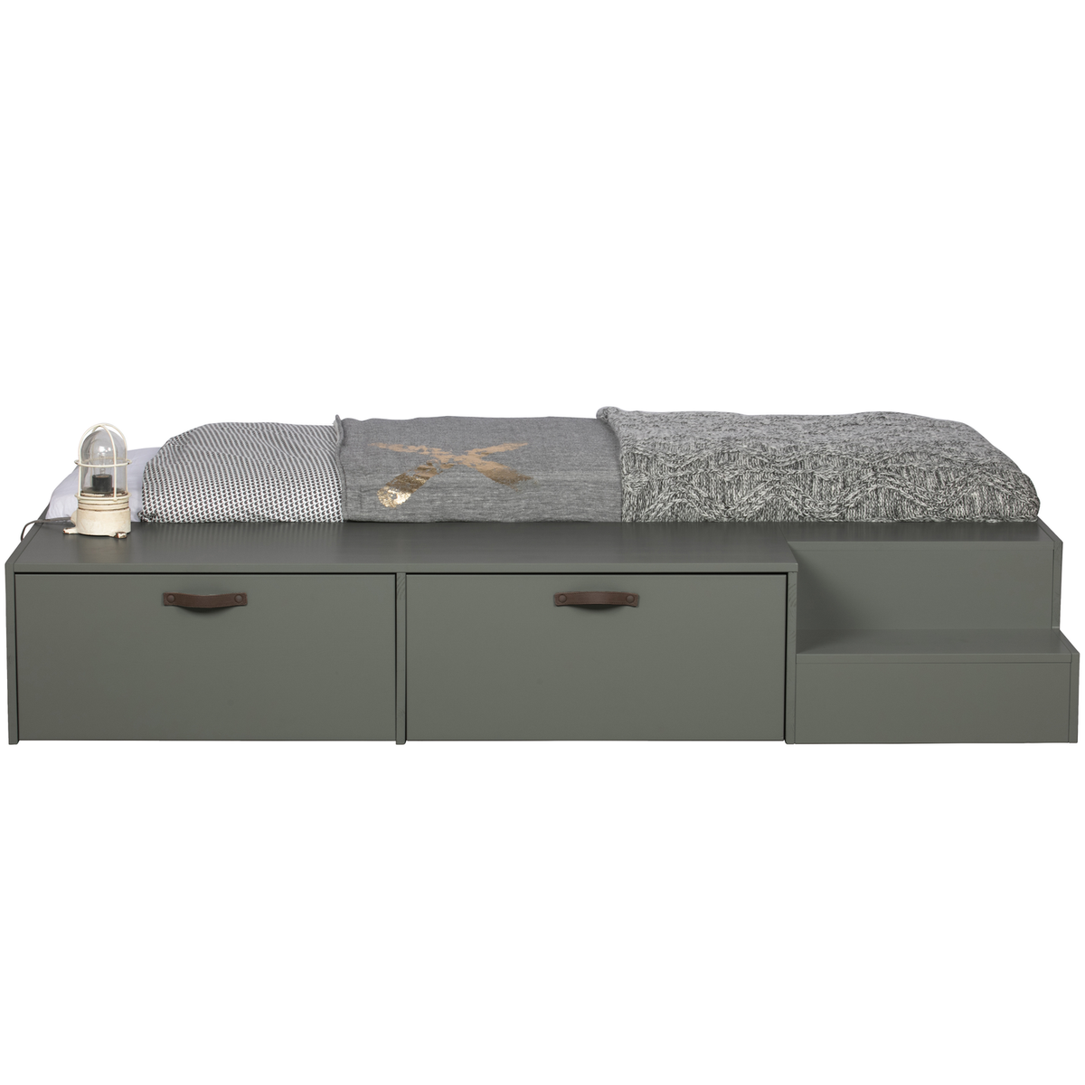 vtwonen bed incl lades Stage - Grenen - Soap - 35x204x131