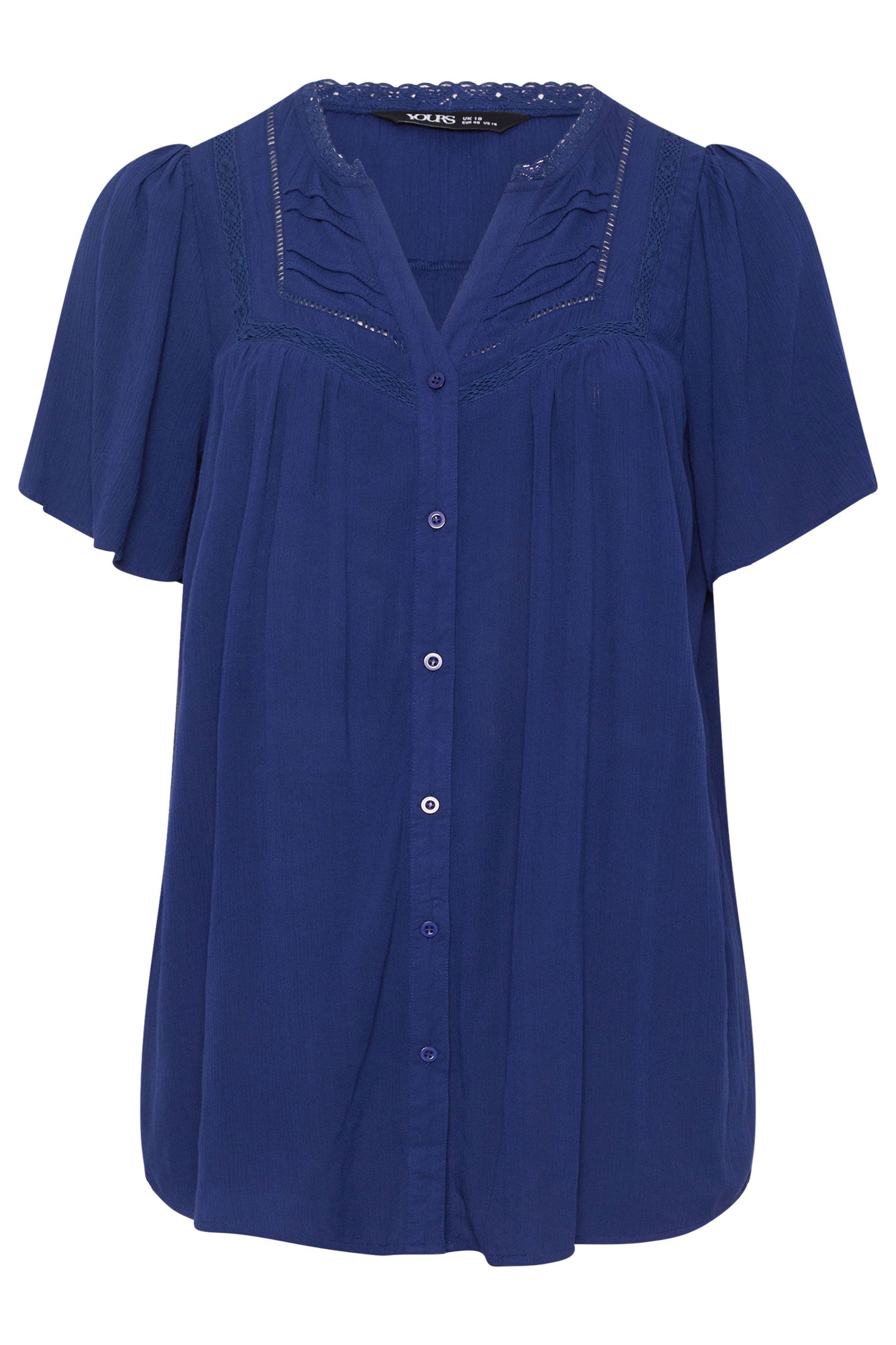 Yours Button Through Blouse