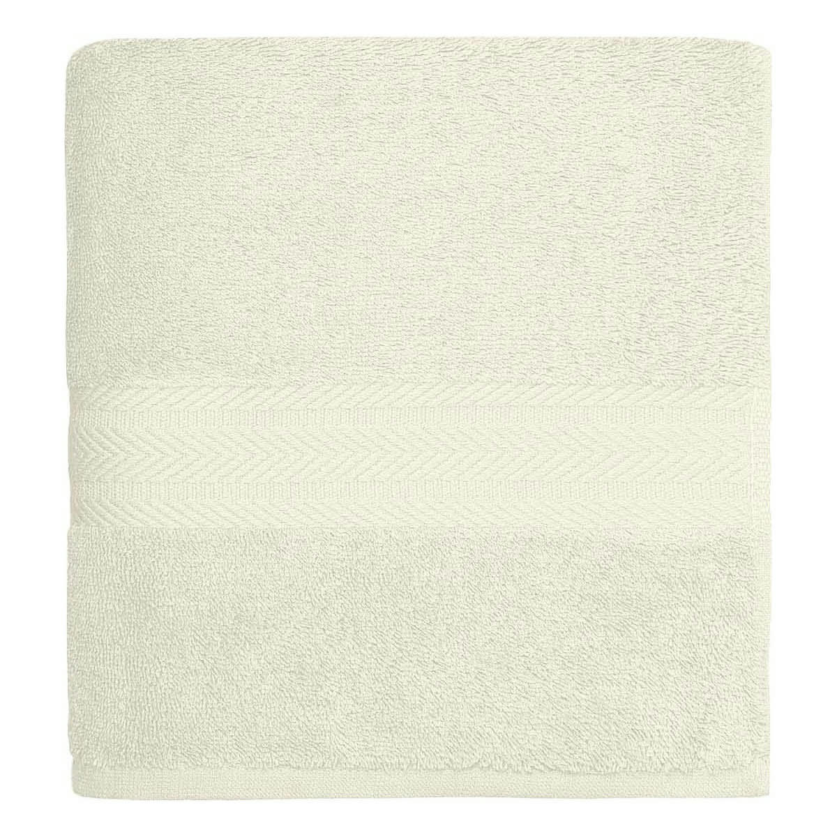 LUXURY - Serviette de toilette 550 gr/m²  ecru 50x100 cm