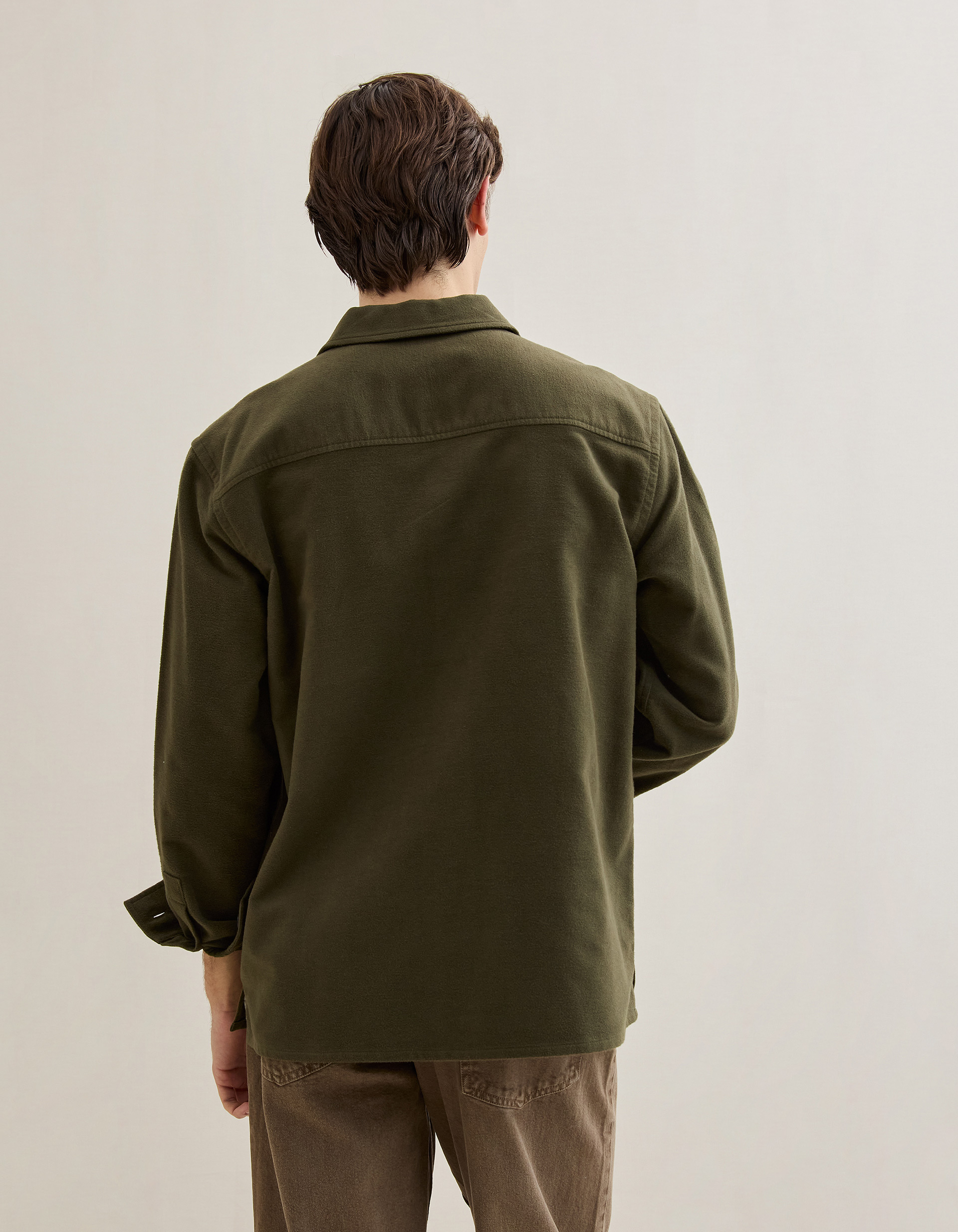 Sobrecamisa, Homem, Verde Escuro
